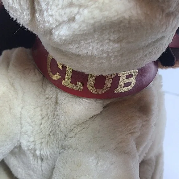 Vintage Animal Playthings 1986 Kennel Club Plush Dog Basset Hound Dog 13" - Picture 7 of 10